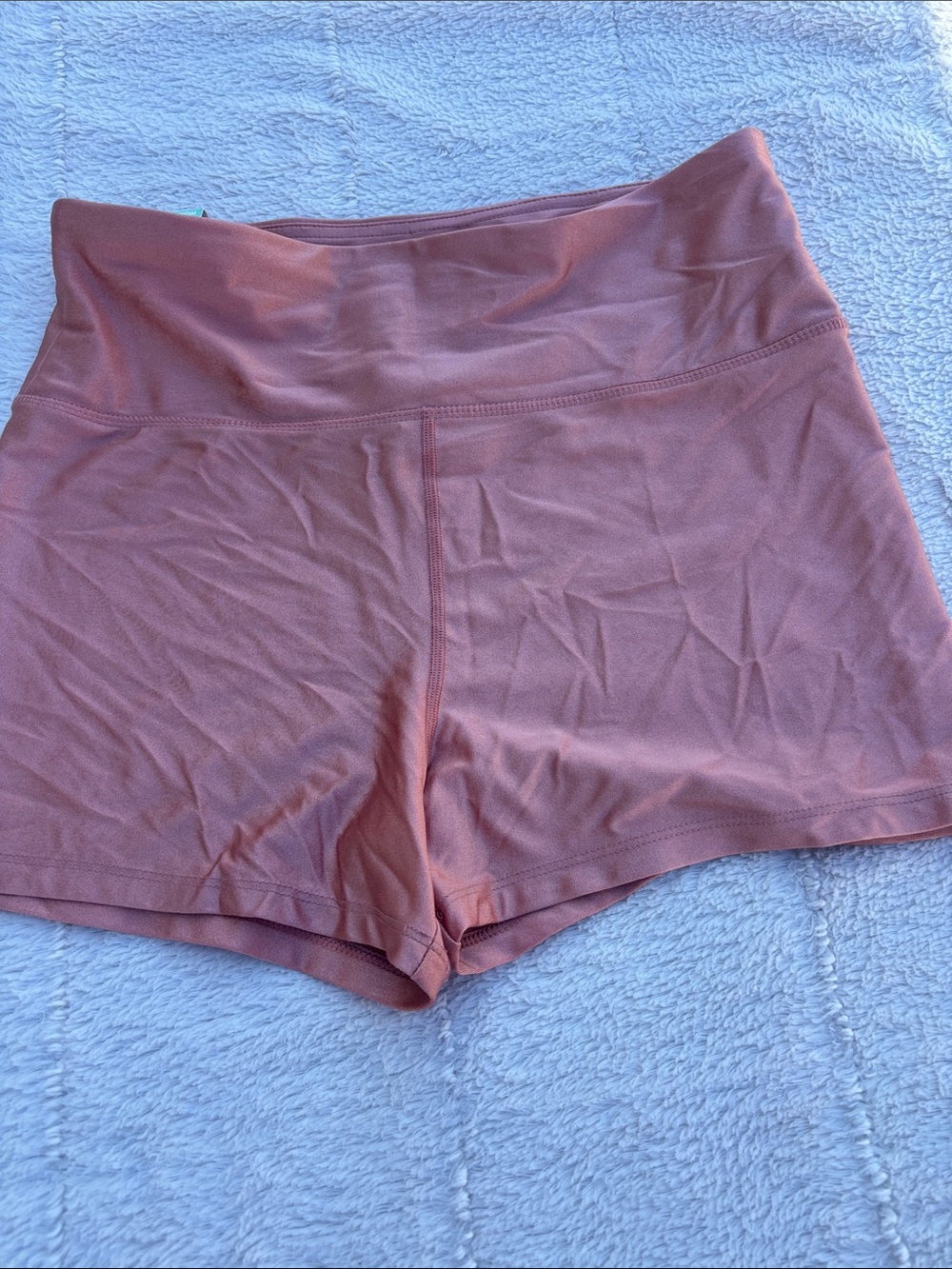 Forever 21 Rose-Mauve High-Rise Shorts